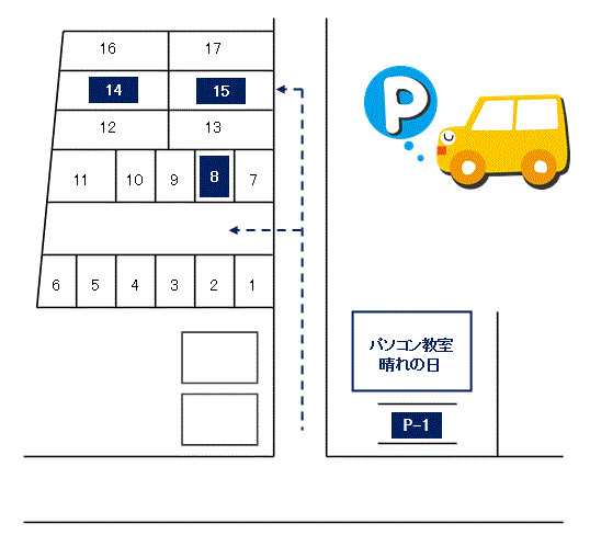 駐車場のご案内